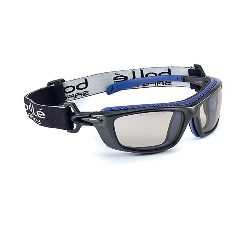 Bolle Baxter Safety Glasses Platinum Smoke Lens BOBAXPSF