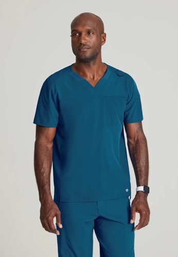 Barco One Velocity Top: Professional Medical Scrub with Sustainable Style & Performance Technology B