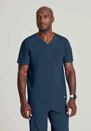 Barco One Velocity Top: Professional Medical Scrub with Sustainable Style & Performance Technology S