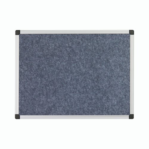 Bi-Office Maya Fire Retardant Noticeboard Grey Aluminium Frame 150x120cm SA1202170