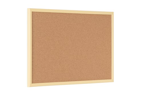 The Bi-Office Pastel Cork noticeboard is a practical and fun pin board. The cork surface is self-healing and resistant, no marks are visible when the push pins are removed. Usually associated with optimism, playfulness, and lightness, pastel colours send off positive and calming vibes, increasing concentration levels. This makes the MDF frames pastel yellow tone a great match for work or study spaces. Pin boards are a great way to keep important information organised and to post reminders. its a handy way to inform everyone at once, to get creative or set goals. Use push pins to put up pictures, memos or lists in your office or at home. The set includes an installation kit for an easy horizontal or vertical wall mount. As a wall-mounted board, its a cost-effective solution that saves room space.