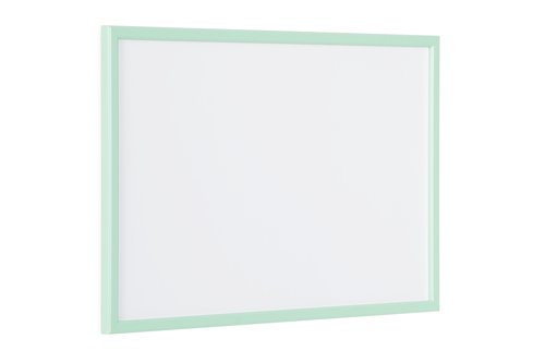 Bi-Office Pastel Non-Magnetic Whiteboard Green Frame 60x40cm MP03001971 Drywipe Boards BQ03197