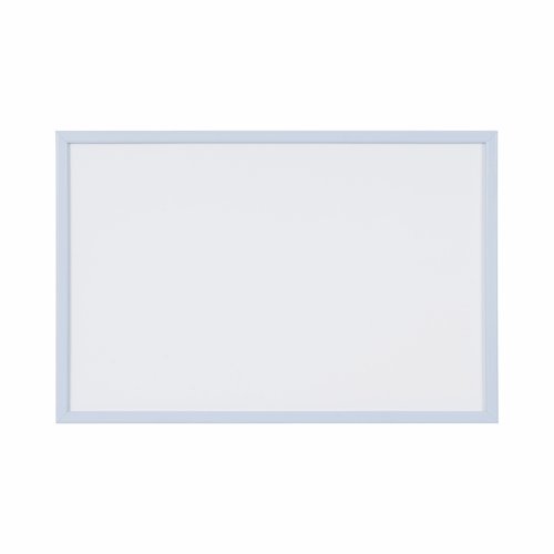 Bi-Office Pastel Non-Magnetic Whiteboard Blue Frame 60x40cm MP03001981