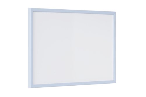 Bi-Office Pastel Non-Magnetic Whiteboard Blue Frame 60x40cm MP03001981 | Bi-Silque