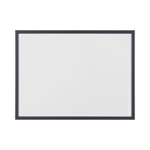 Bi-Office Basic Whiteboard Drywipe Surface Black Frame 60x45cm MP04001161 | Bi-Silque