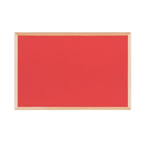 The Bi-Office Reversible noticeboard is a practical and well-designed pin board. Double-sided, you get two times the pinning area. On one side, the cork surface is self-healing and resistant, no marks are visible when the push pins are removed. On the other side, the smooth red felt surface brings a bit of life to the office with colour, and increase the usability and perception of the board. You can also separate important notices by the use of red, blue, green, and so on. The right colour will definitely create more impact. The lightweight wood frame gives the board an organic look. Pin boards are a great way to keep important information organised and to post reminders. its a handy way to inform everyone at once, to get creative or set goals. Use push pins/hook-and-loop to post notes or any message, as well as to improve presentations. Let creativity flow within the workplace and set an interactive way for colleagues to communicate. Just flip it and use it. The set includes an installation kit for an easy horizontal or vertical wall mount. As a wall-mounted board, its a cost-effective solution that saves room space.