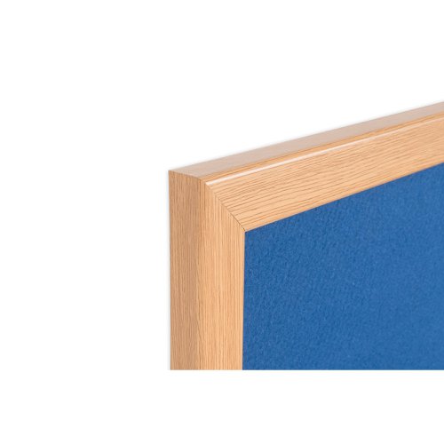 Bi-Office Earth Felt Notice Board 900x600mm Blue RFB0743233