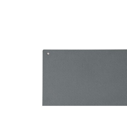 Bi-Office Unframed Noticeboard Grey Felt Surface 875x575mm FB0742397