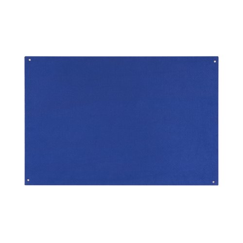 Bi-Office Unframed Noticeboard Blue Felt Surface 1175x875mm FB1443397