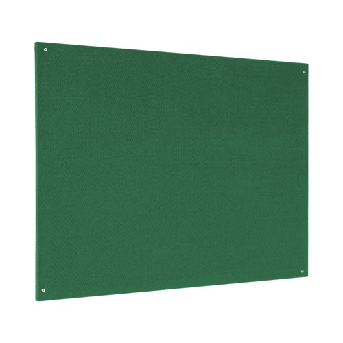 Bi-Office Unframed Noticeboard Green Felt Surface 875x575mm FB0744397