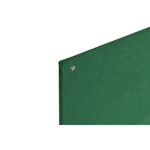 Bi-Office Unframed Noticeboard Green Felt Surface 875x575mm FB0744397