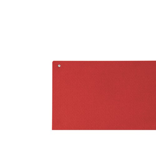 Bi-Office Unframed Noticeboard Red Felt Surface 875x575mm FB0746397