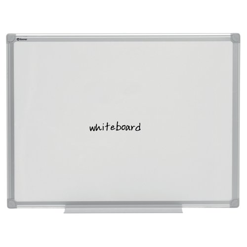Bi-Office Maya Non-Magnetic Drywipe Whiteboard 600x450mm MA0212170