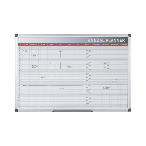 Bi-Office Maya 52 Week Magnetic Annual Planner 90x60cm GA0361170