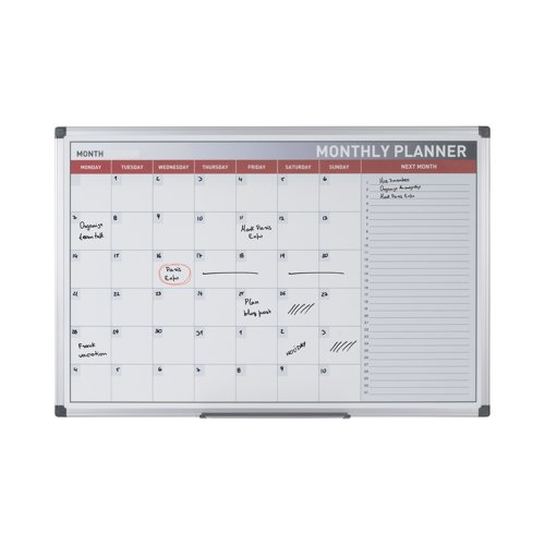 Bi-Office Maya Magnetic Month Planner 90x60cm GA0336170