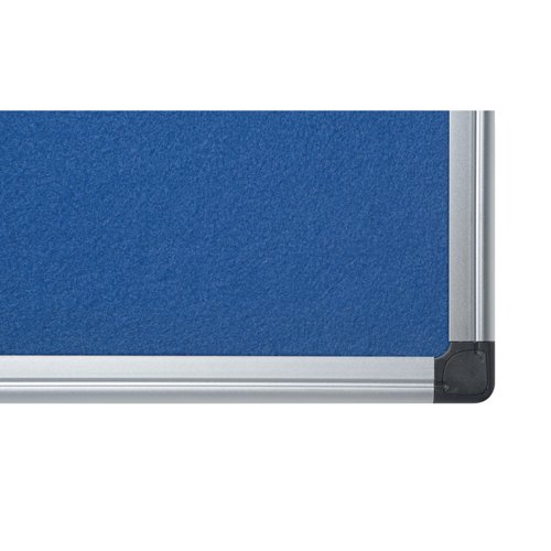 Bi-Office Maya Felt Noticeboard 2400x1200mm Blue 9200023