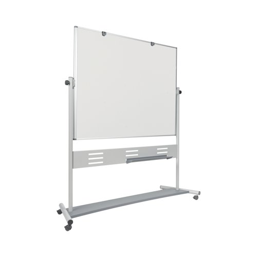 Bi-Office Evolution Mobile Board Lacquered Steel Surface 120x90cm QR5203GR | Bi-Silque