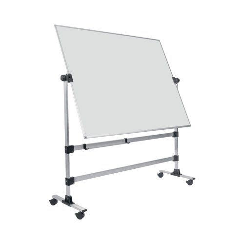 Earth Mobile Revolving Enamel Whiteboard 120x90cm RQR0224 | Bi-Silque