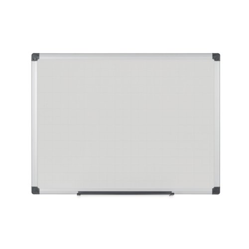 Bi-Office Maya Drywipe Double-Sided Board Plain/Gridded 90x60cm MA0321170 | Bi-Silque