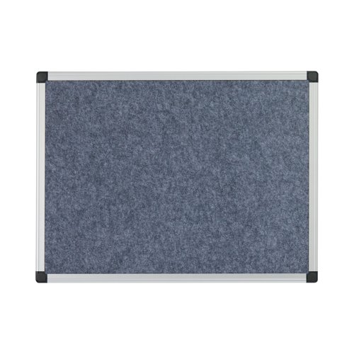 Bi-Office Maya Fire Retardant Noticeboard Grey Aluminium Frame 240x120cm SA2102170