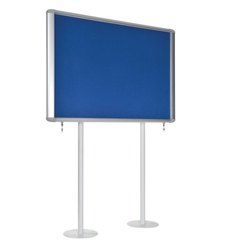 Bi-Office Mastervision Out Display Blue Sunken Post Top Hinged 15xA4 OMS380207760