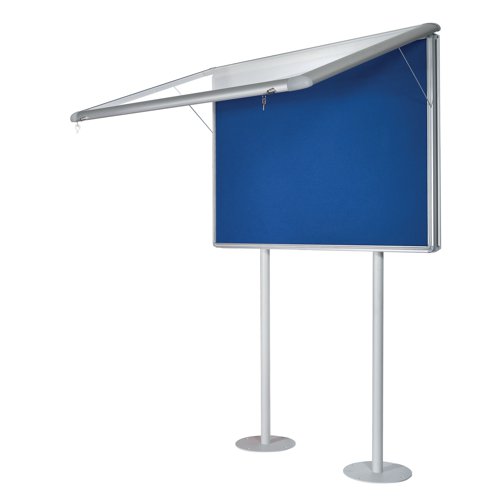 Bi-Office Mastervision Out Display Blue Sunken Post Top Hinged 15xA4 OMS380207760