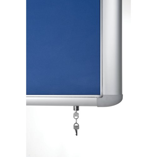 Bi-Office Mastervision Out Display Blue Sunken Post Top Hinged 15xA4 OMS380207760