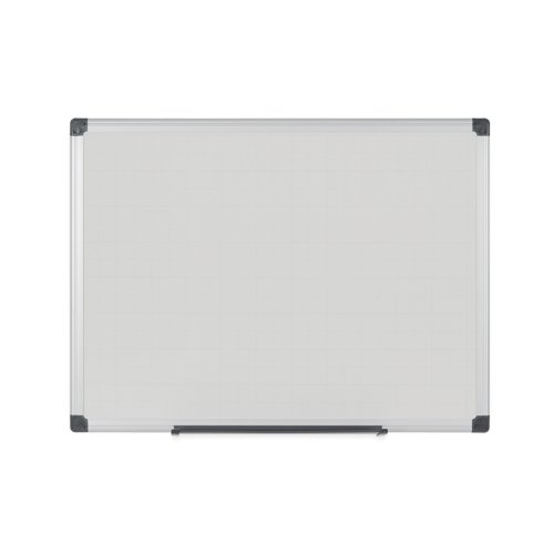 Bi-Office Maya Drywipe Double-Sided Board Plain/Gridded 120x90cm MA0521170