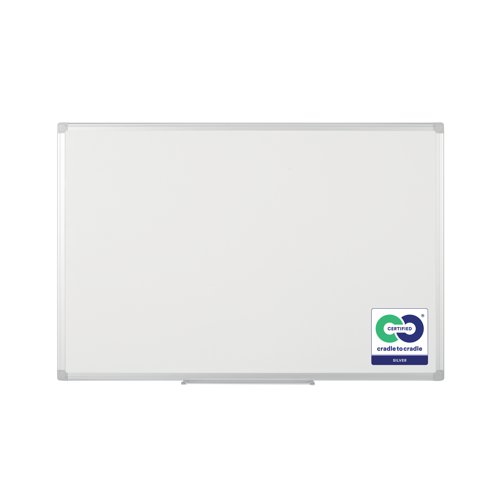 Earth Maya Magnetic Whiteboard 180x120cm Lacquered Steel Surf Aluminium Frame MA2707790 | Bi-Silque