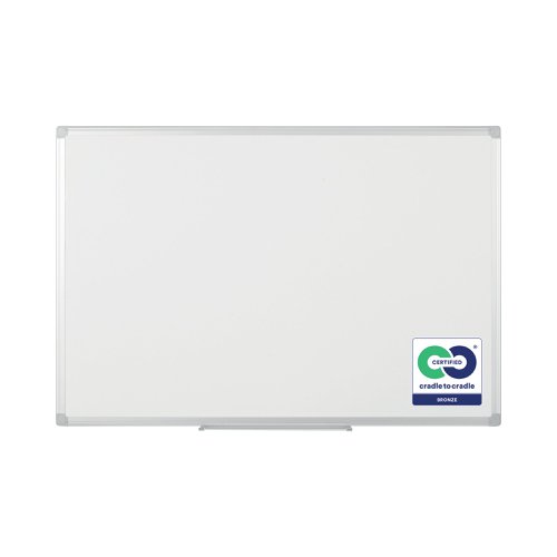 Bi-Office Earth-It Non-Magnetic Melamine Drywipe Board 1800x1200mm Aluminium Frame MA2700790 | Bi-Silque