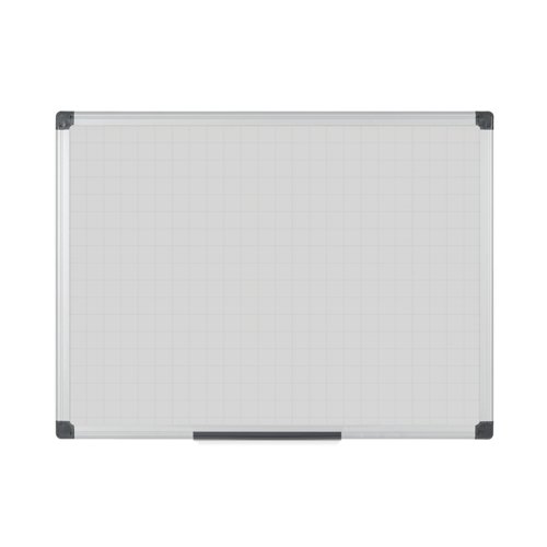 Bi-Office Maya Magnetic Whiteboard Gridded 600x450mm MA0247170
