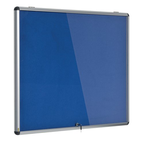 Bi-Office Fire Retardant 874x603mm 8xA4 Display Case ST390101150 Glazed Notice Boards BQ12001