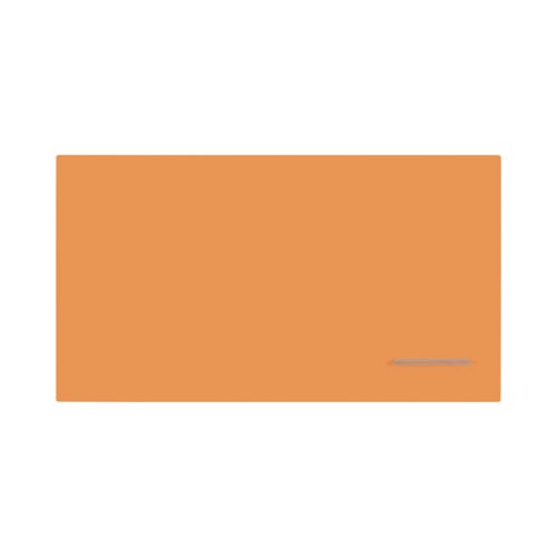 Bi-Office Loop Magnetic Lacquered Steel Surface Frameless board 1800x1000mm Tangerine WRL01890101