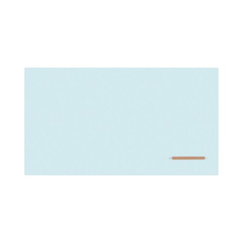 Bi-Office Loop Magnetic Lacquered Steel Surface Frameless board 1800x1000mm Sky WRL01940101