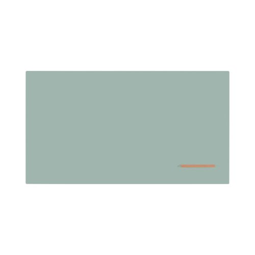 Bi-Office Loop Magnetic Lacquered Steel Surface Frameless board 2400x1000mm Olive Tree WRL02930101