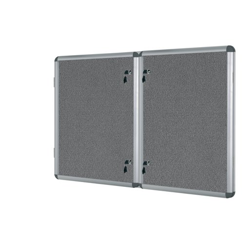 Bi-Office Enclore Fire Retardant Grey Lockable Door Top Hinged 32xA4 ST770102150