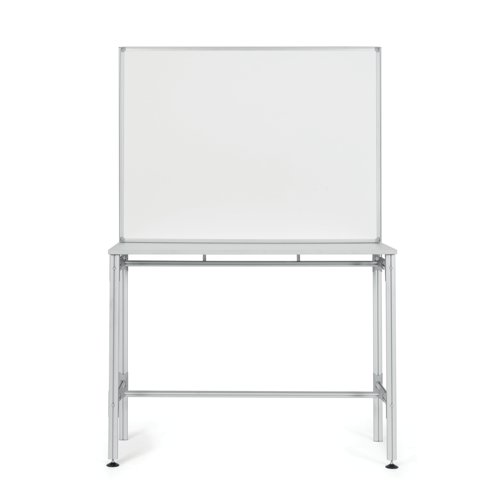 Bi-Office Industrial Desk Magnetic Whiteboard Lacquered Steel 120x90cm SD162606