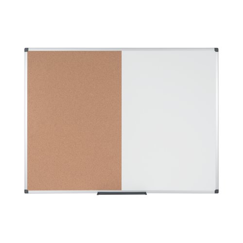 Bi-Office Maya Combination Board Cork/Drywipe Surface 120x90cm XA0502170