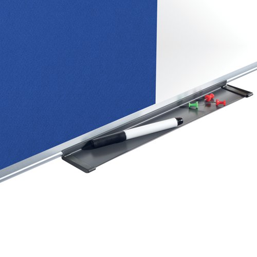 Bi-Office Maya Combination Board Blue Felt/Drywipe Surface 60x40cm XA0117170 | Bi-Silque