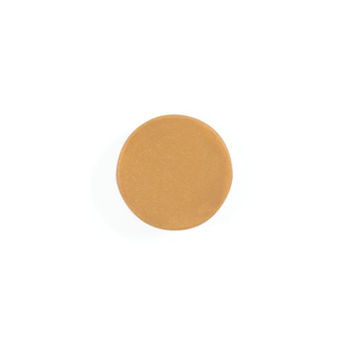 Bi-Office Round Magnets 25mm Yellow Pack of 10 IM140209