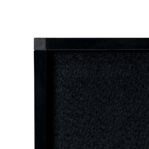 Bi-Office New Generation A9 Felt Board Black Surface Black Frame 105x75cm FA65098315