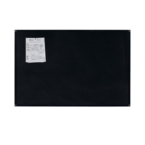 Bi-Office New Generation A9 Felt Board Black Surface Black Frame 105x75cm FA65098315