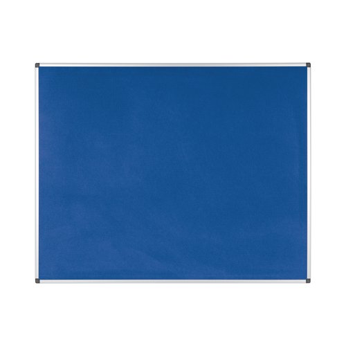 Bi-Office New Generation A9 Felt Noticeboard 150x120cm Blue FA1243170