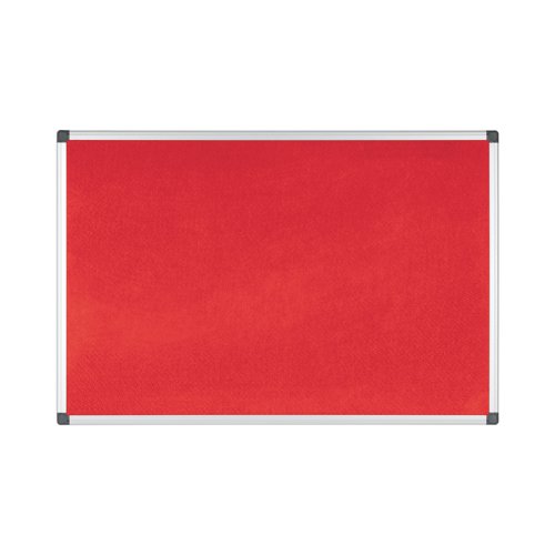 Bi-Office New Generation A9 Felt Noticeboard 240x120cm Red FA2146170