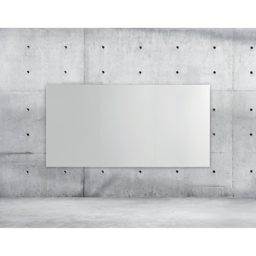 Bi-Office Tile Whiteboard Lacquered Steel Surface Frameless 90x60cm DET0425397 | Bi-Silque