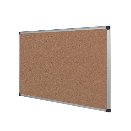 Bi-Office Aluminium Frame Cork Noticeboard 900x600mm CA031170 BQ42031