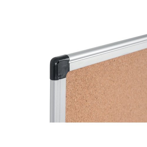 Bi-Office Aluminium Frame Cork Noticeboard 900x600mm CA031170 BQ42031