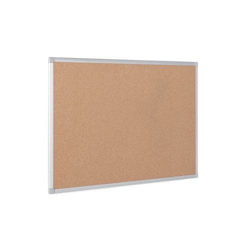 Bi-Office Earth-It Aluminium Frame Cork Board 900x600mm CA031790