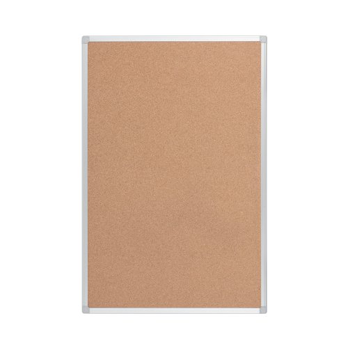 Bi-Office Earth-It Aluminium Frame Cork Board 900x600mm CA031790