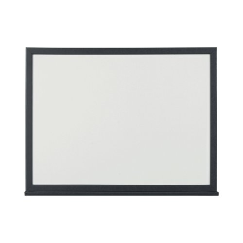 Bi-Office Black Frame Drywipe Board 600x450mm MB0400169